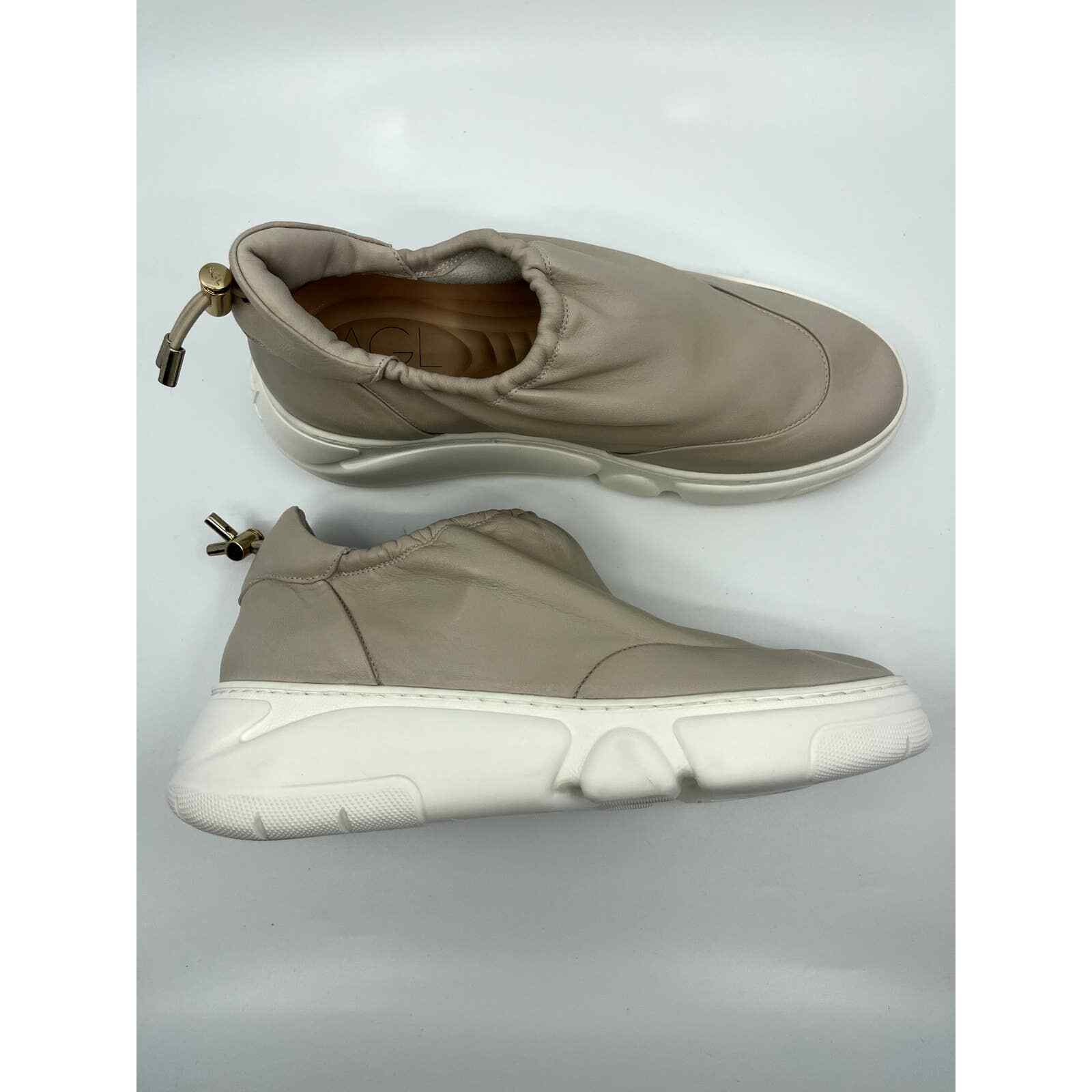 Agl Magel Slip-On Sneaker Shoes Size Eu 38.5 / Us 7.5 New